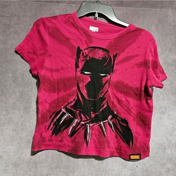 Women's Marvel x Nikkolas Smith Black Panther Cropped Tee XS - Picture 1 of 3